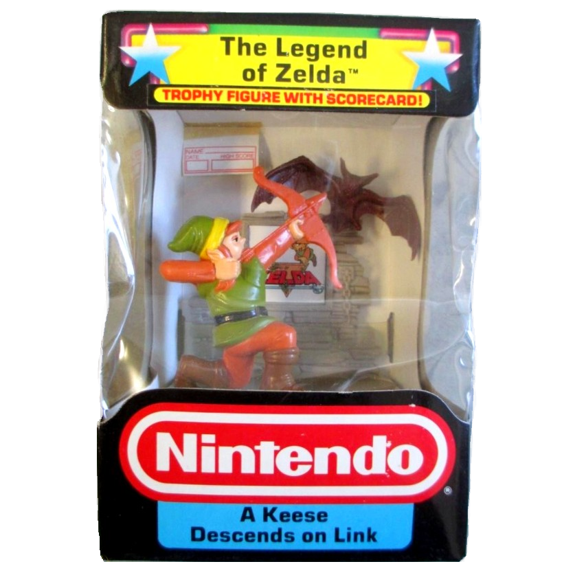 Trophy Figure (A Keese Descends on Link) by Hasbro, USA 1988.