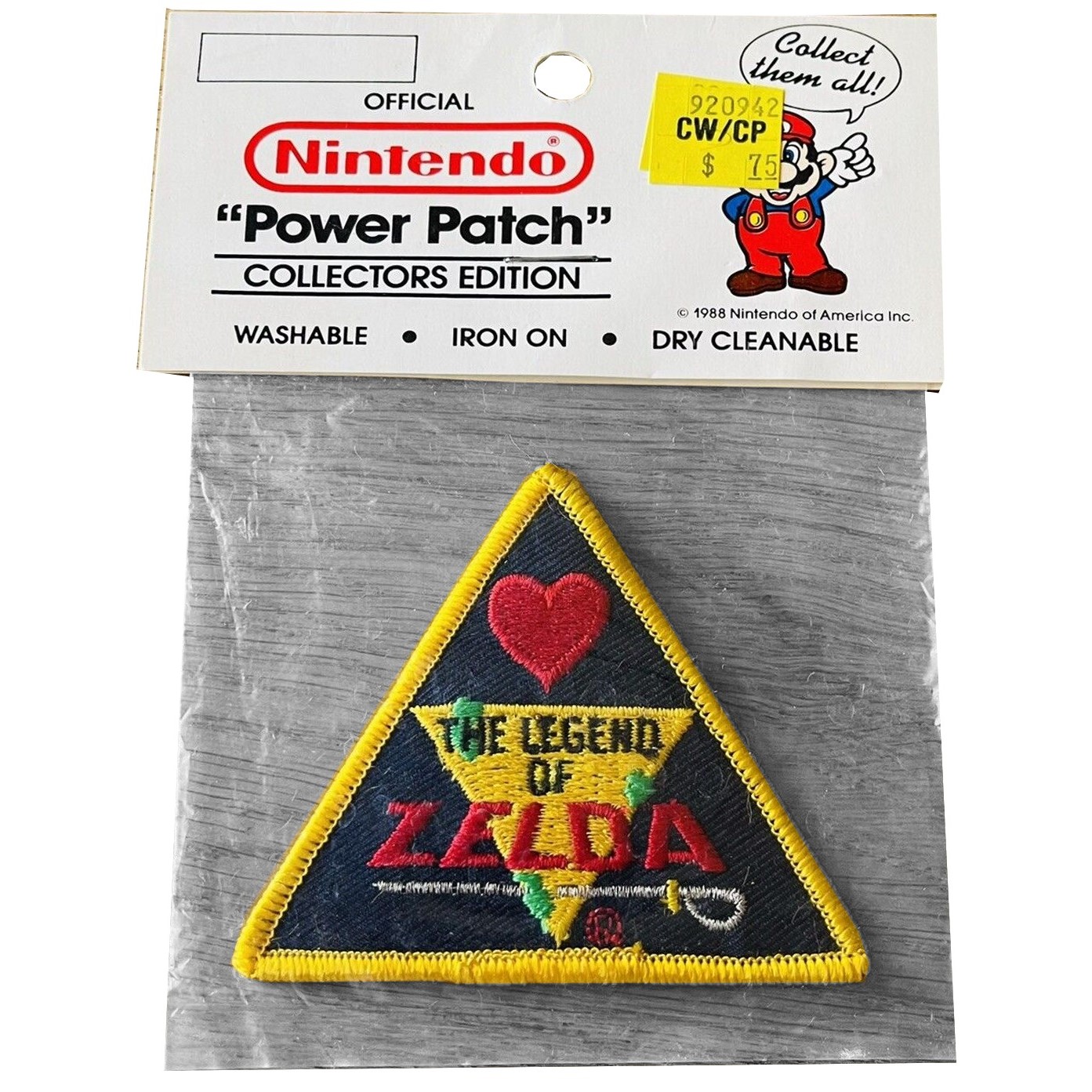 Nintendo Power Patch (Logo), USA 1988.