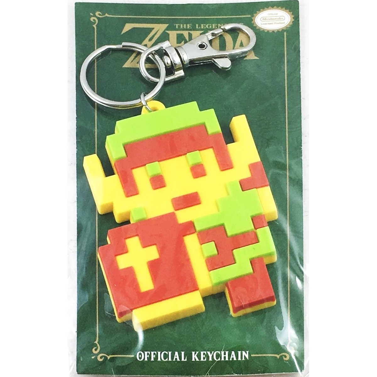 Link Rubber Keychain by Pyramid America, USA 2018.
